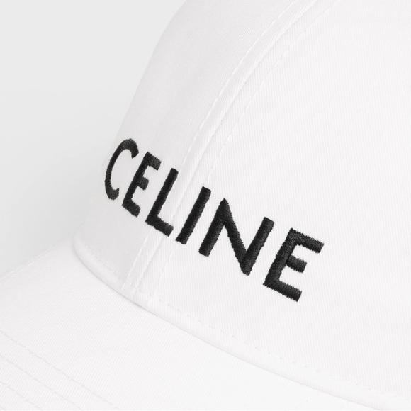 CELINE BASEBALL CAP IN COTTON NWOT with Dusting bag - Picture 3 of 6
